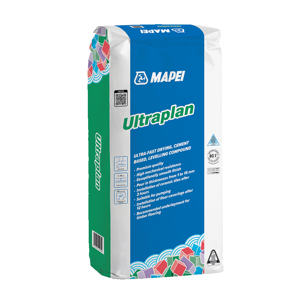 MAPEI Ultraplan self-leveling compound